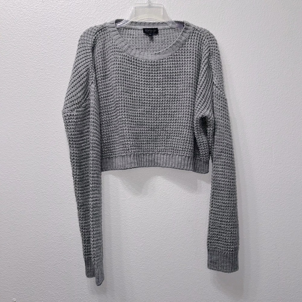 TOPSHOP Gray Women's Sweater